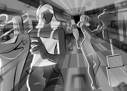 Szary + Negatyw