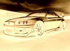 Sepia + Negatyw