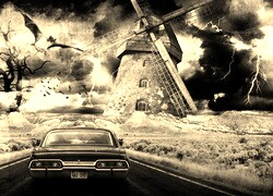 Szary + Sepia