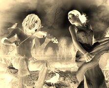 Sepia + Negatyw