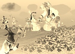 Sepia + Negatyw