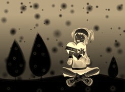 Sepia + Negatyw