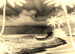 Sepia + Negatyw