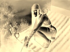 Sepia + Negatyw