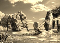 Szary + Sepia