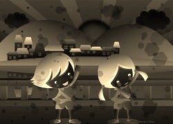 Sepia + Negatyw