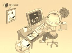 Szary + Sepia