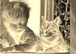 Sepia + Negatyw