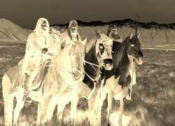 Sepia + Negatyw