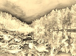 Sepia + Negatyw
