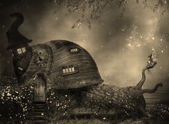 Szary + Sepia