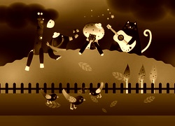 Sepia + Negatyw
