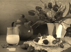 Szary + Sepia