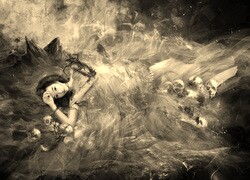 Szary + Sepia