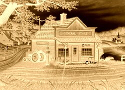Sepia + Negatyw