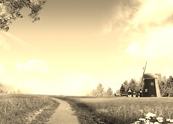 Szary + Sepia
