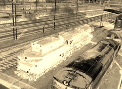 Sepia + Negatyw