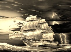 Szary + Sepia