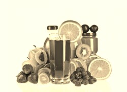 Szary + Sepia