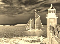 Sepia + Negatyw
