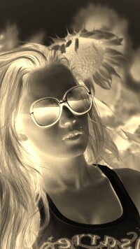 Sepia + Negatyw
