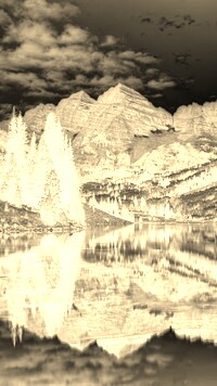 Sepia + Negatyw