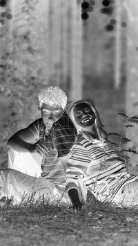 Szary + Negatyw