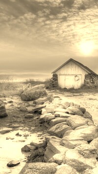 Szary + Sepia