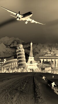 Sepia + Negatyw