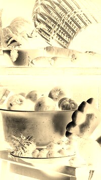 Sepia + Negatyw