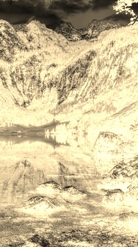 Sepia + Negatyw