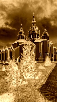Sepia + Negatyw
