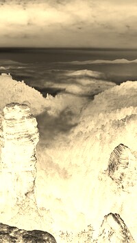 Sepia + Negatyw
