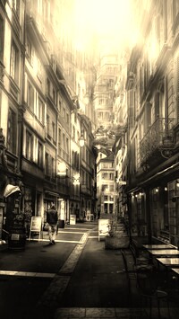 Szary + Sepia