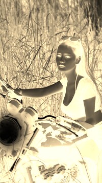 Sepia + Negatyw