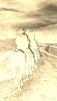 Sepia + Negatyw