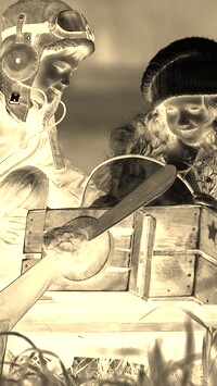 Sepia + Negatyw