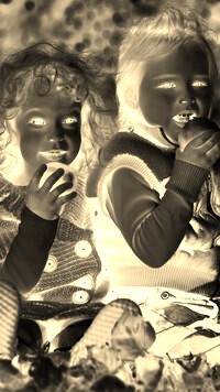 Sepia + Negatyw