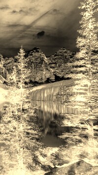 Sepia + Negatyw