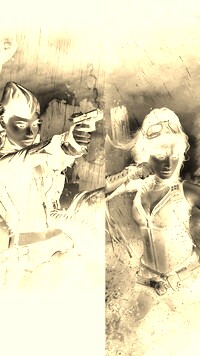 Sepia + Negatyw