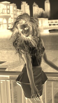 Sepia + Negatyw