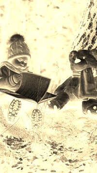 Sepia + Negatyw