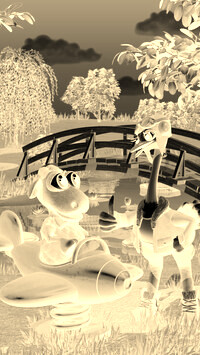 Sepia + Negatyw