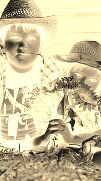 Sepia + Negatyw