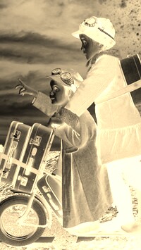 Sepia + Negatyw