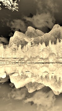 Sepia + Negatyw