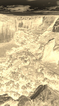 Sepia + Negatyw
