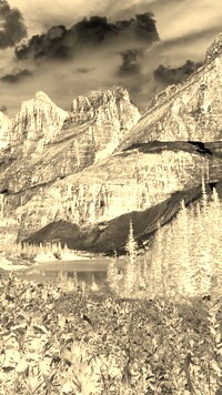 Sepia + Negatyw