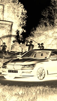 Sepia + Negatyw