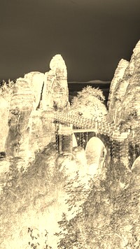 Sepia + Negatyw